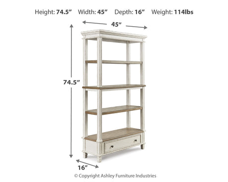 Alternative view of Realyn desk with storage