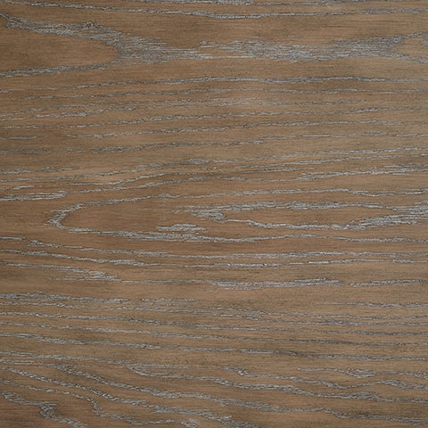 Two-tone white and brown finish detail on Realyn desk