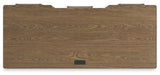 Roanhowe Brown Home Office Desk and Storage
