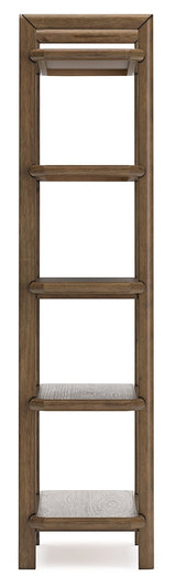 Roanhowe Brown Home Office Desk and Storage