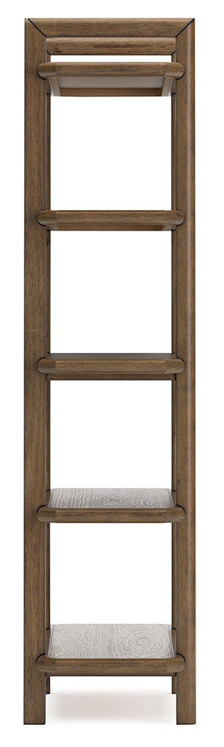 Roanhowe Brown Home Office Desk and Storage