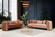 Eleanor Plush Sofa and Loveseat main view