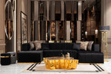 Amelia Gold Coffee Table top view