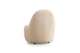 Ava Ivory Boucle Accent Chair