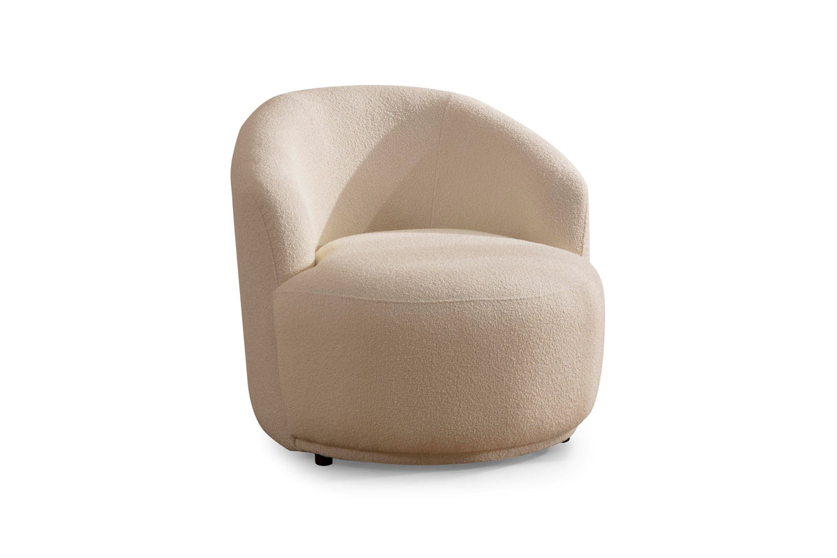 Emily Ivory Boucle Sofa 91" & Loveseat 81"