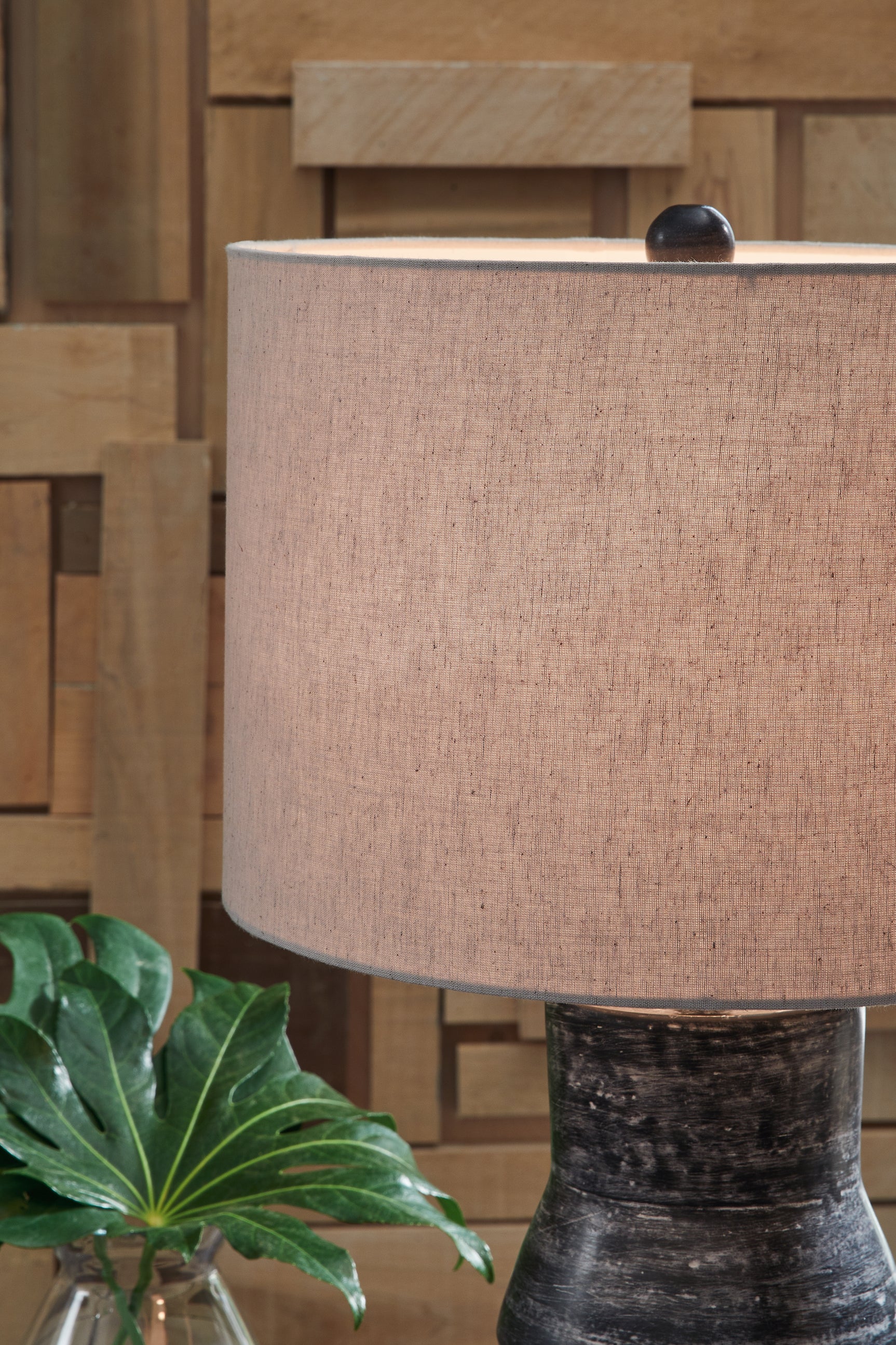 Close-up of Kerbert lamp shade texture