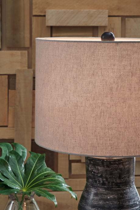 Close-up of Kerbert lamp shade texture