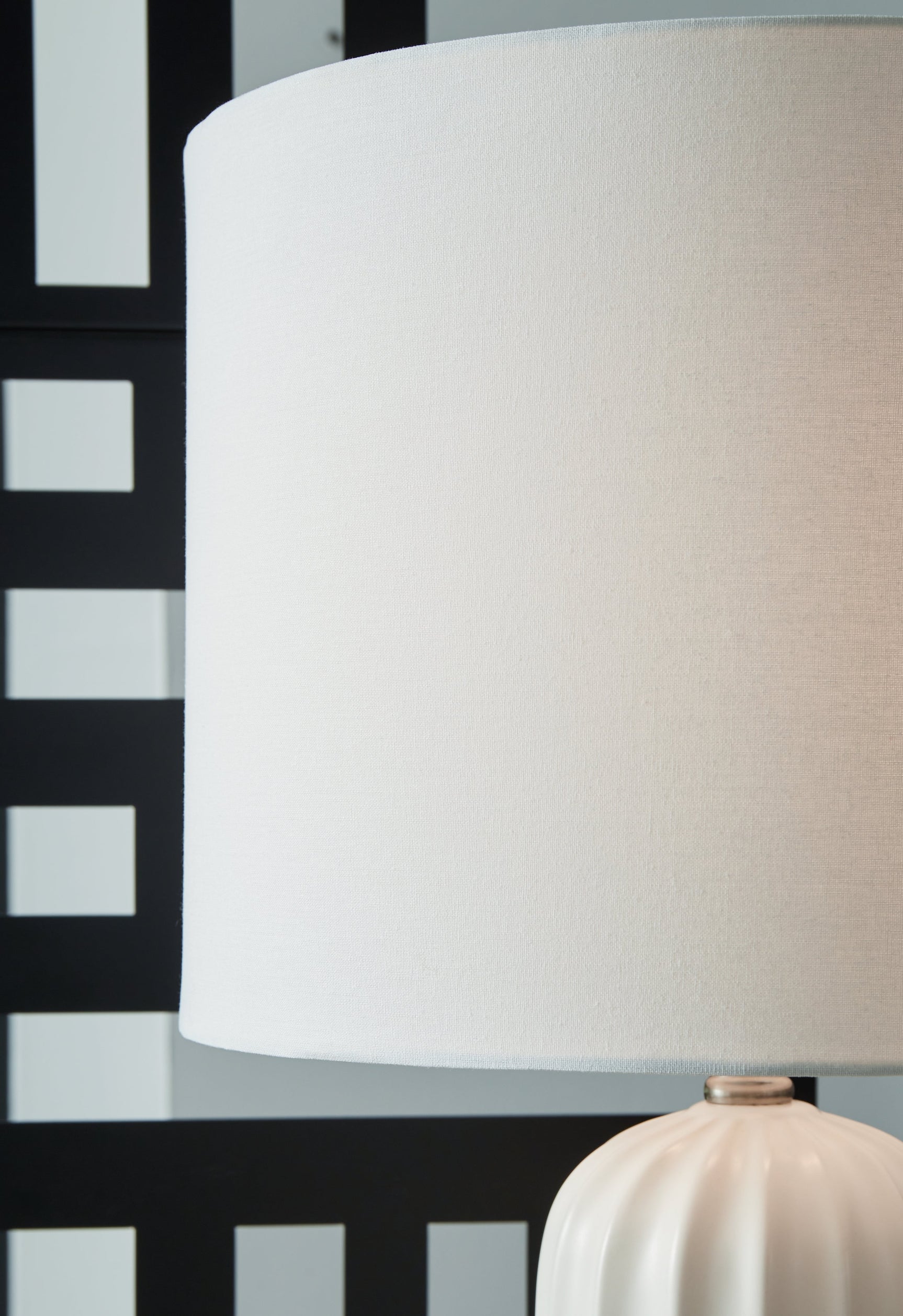 Close-up of Clarkland lamp shade detail