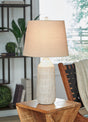 Willport Off White Table Lamp (Set Of 2) - Ella Furniture