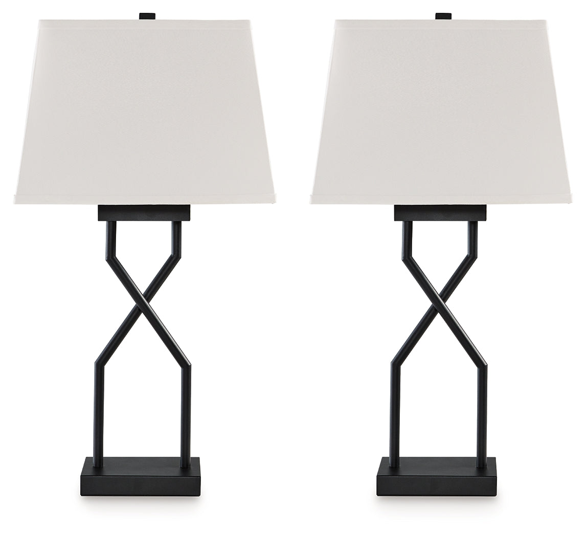 Close-up of Brookthrone lamp fabric shade
