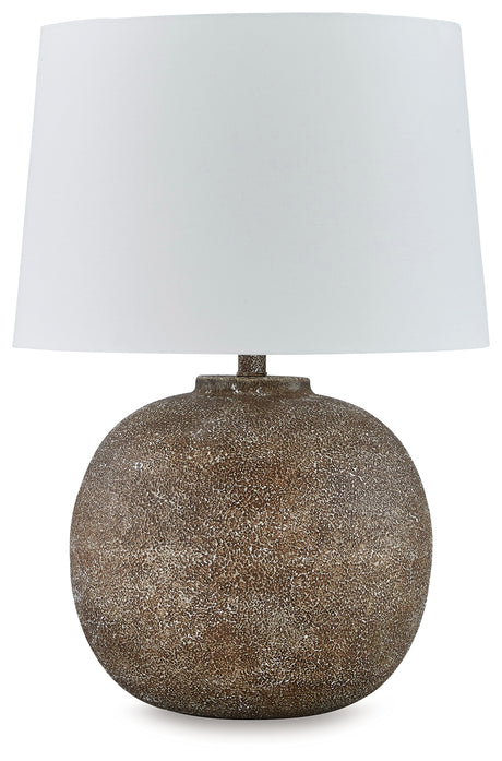 Neavesboro Table Lamp metal base detail