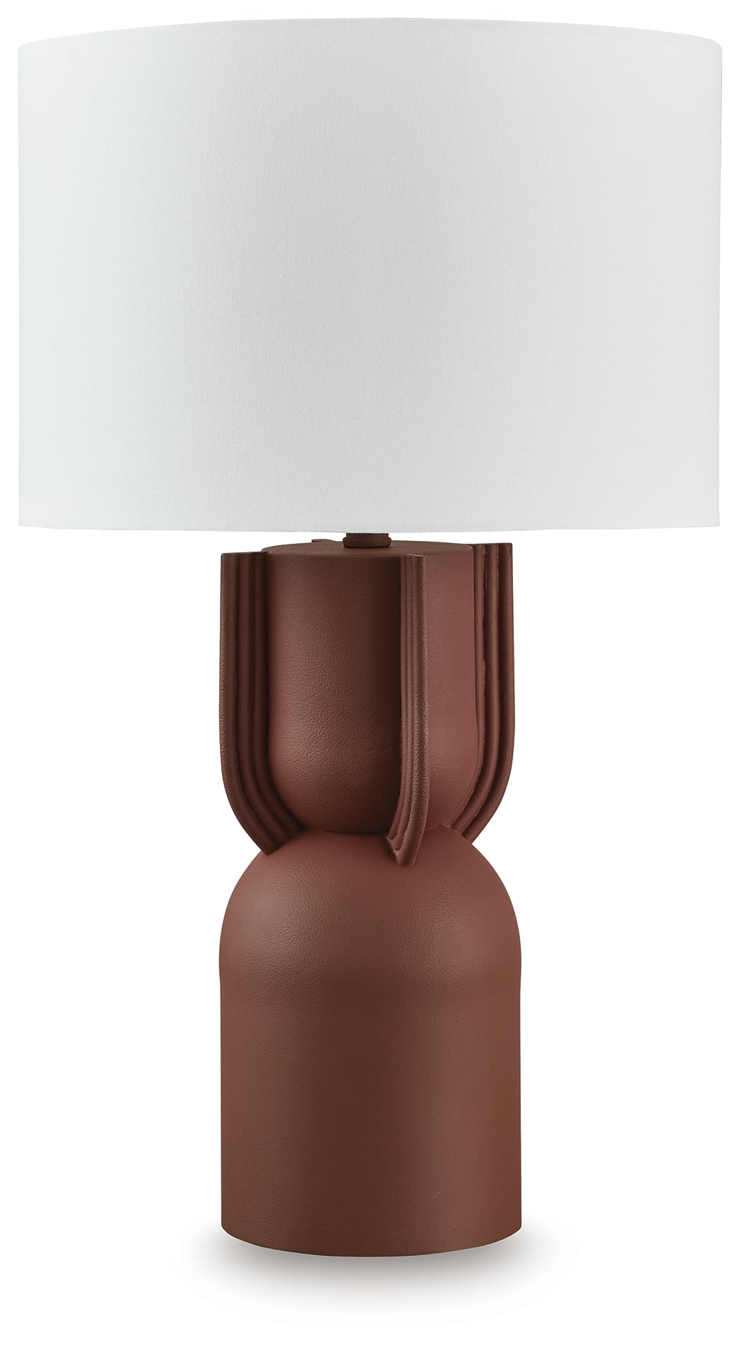 Rowandale Table Lamp side angle showing shade detail