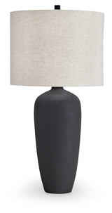 Ryenburg Table Lamp side angle showcasing modern silhouette