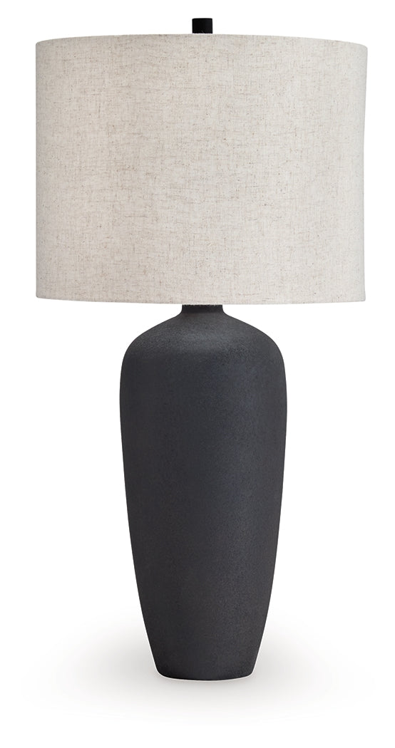 Ryenburg Table Lamp side angle showcasing modern silhouette