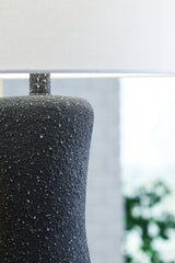 Close-up of Maykins Table Lamp shade and base detail