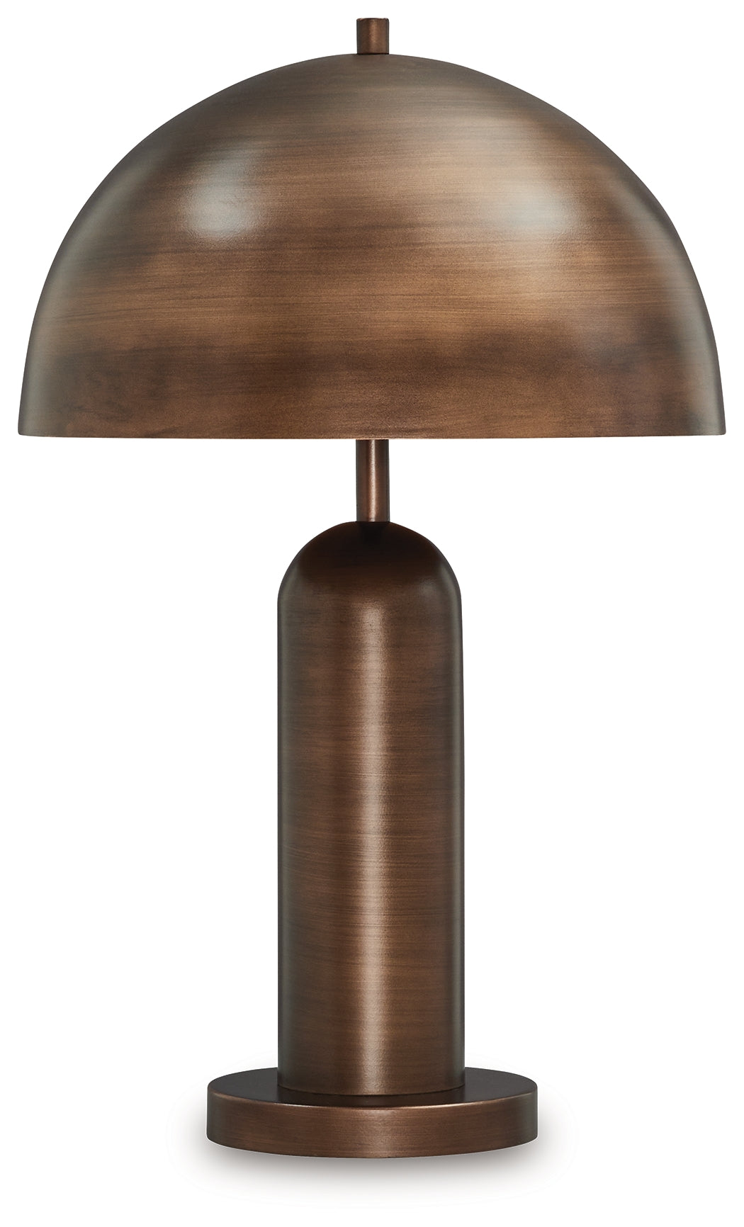 Wendfield Table Lamp showing metal dome shade detail