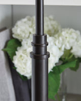 Close-up of Wimner lamp metal base and finish