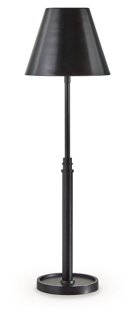 Wimner table lamp showing base and cord detail