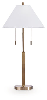 Haigwood table lamp side detail view