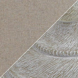 Detail of Bernadate Lamp whitewash textured finish on base