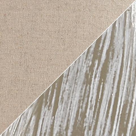 Bernadate whitewash finish detail on table lamp base