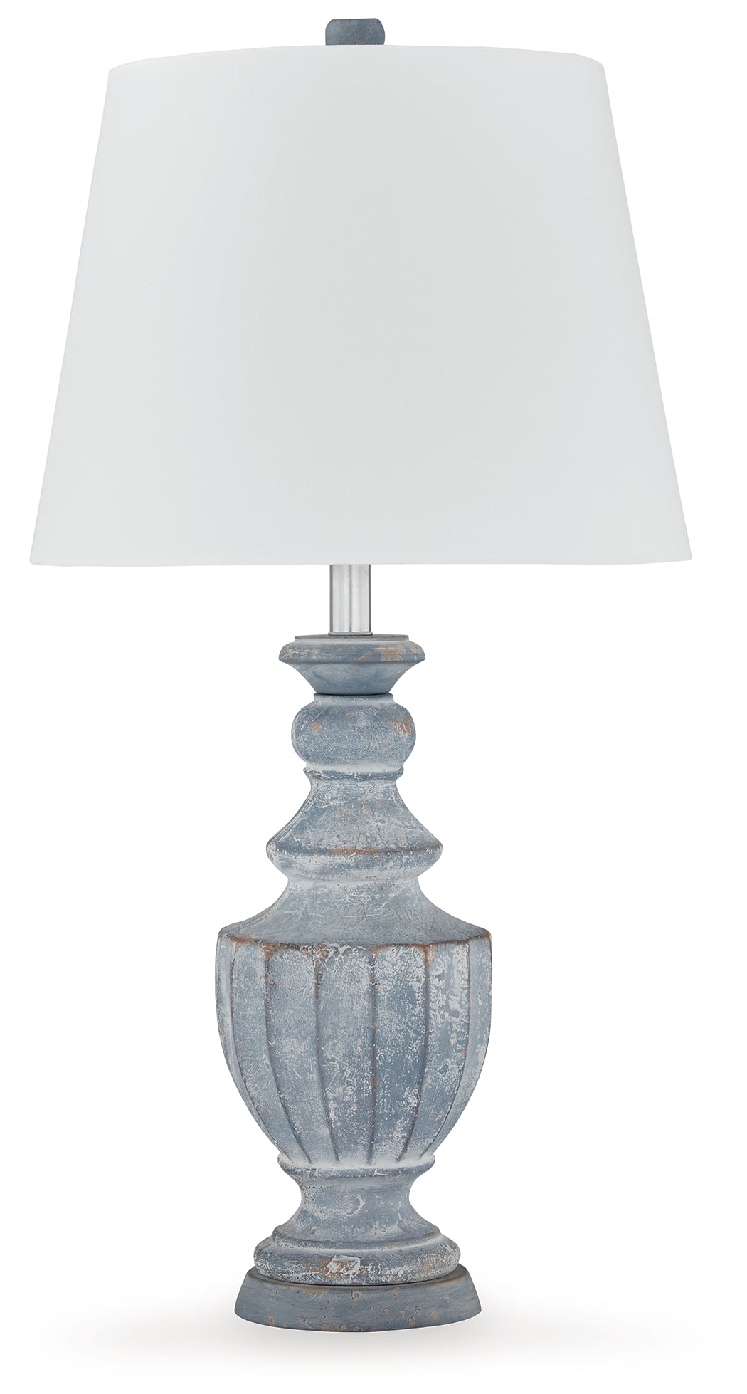 Top view showcasing lamp shade on Cylerick lamp