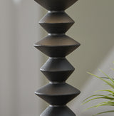 Luanndon lamp base pattern close-up