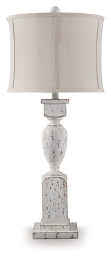 Madsbrook Table Lamp close-up of base detailing
