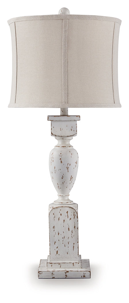 Madsbrook Table Lamp close-up of base detailing