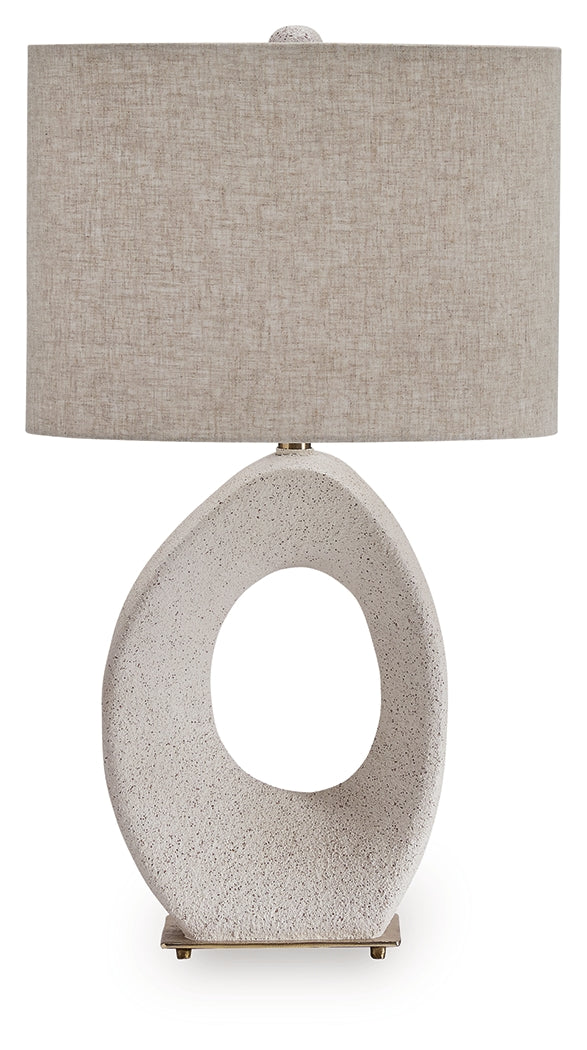 Trentlen Cream/Gold Finish Table Lamp