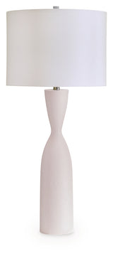 Davinford Table Lamp side profile highlighting slim cinched base