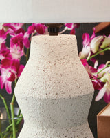 Close-up of Dawthorne Lamp base and texture detail
