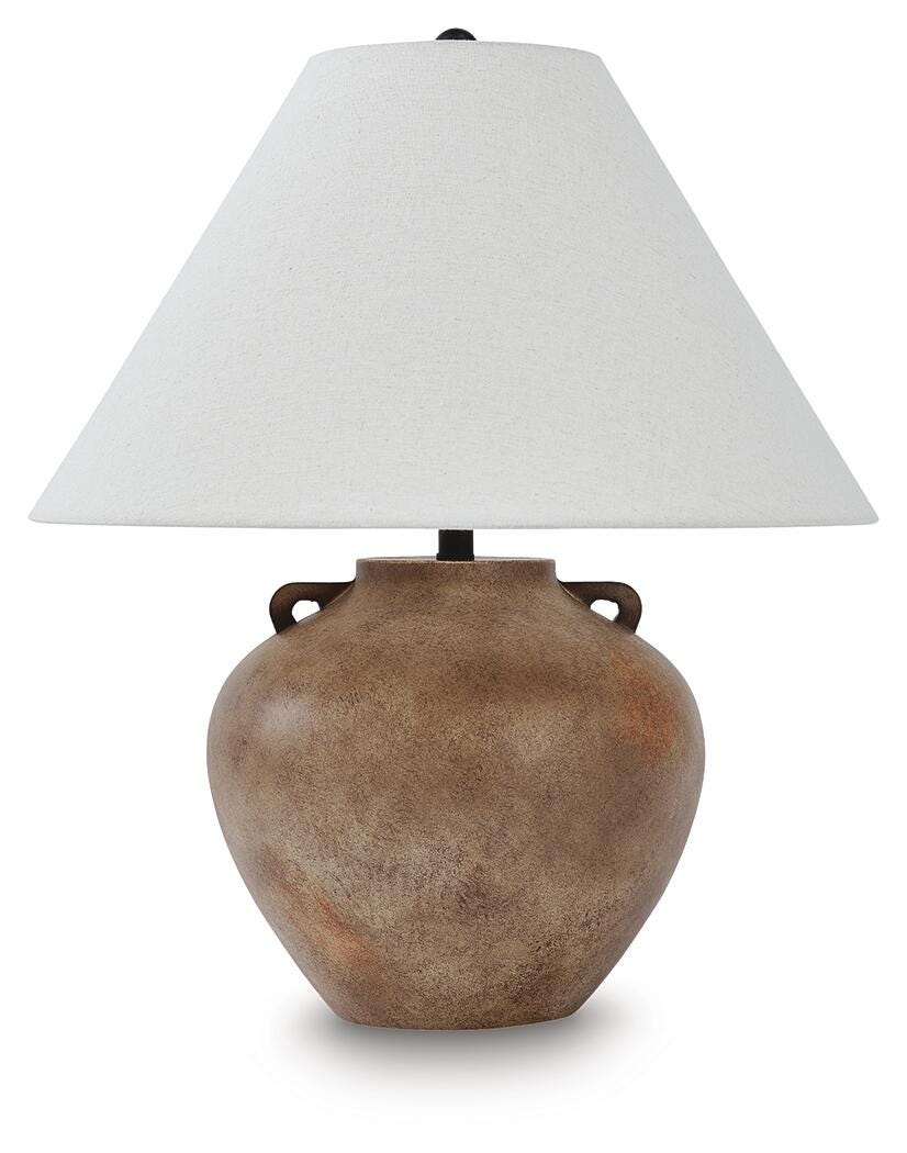 Ferrilby Antique Beige Table Lamp view 2