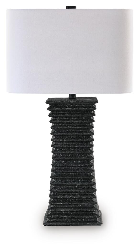 Golzar Black Table Lamp view 2