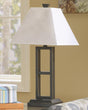 Deidra black table lamp set of 2 on side table