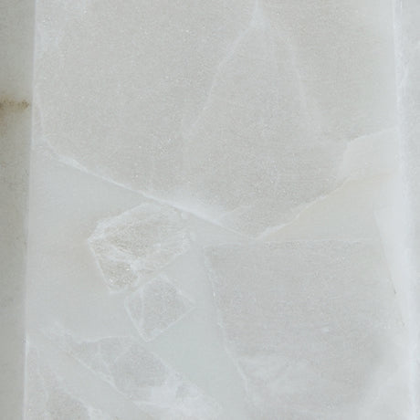 White finish detail on Laurellen table lamp