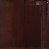 Fabric shade and brown glass base detail of Mette table lamp
