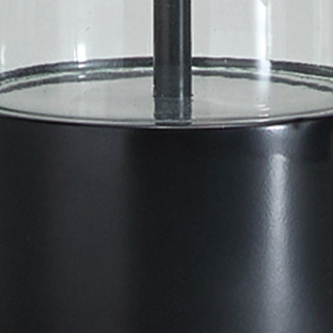 Swatch showing Kerrbrook lamp materials and finish