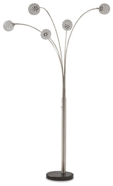 Winter Arc Lamp side angle showing curved arc arm