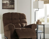 Shianne Floor Lamp standing in living room corner