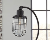 Jae Antique Black Desk Lamp dimension guide