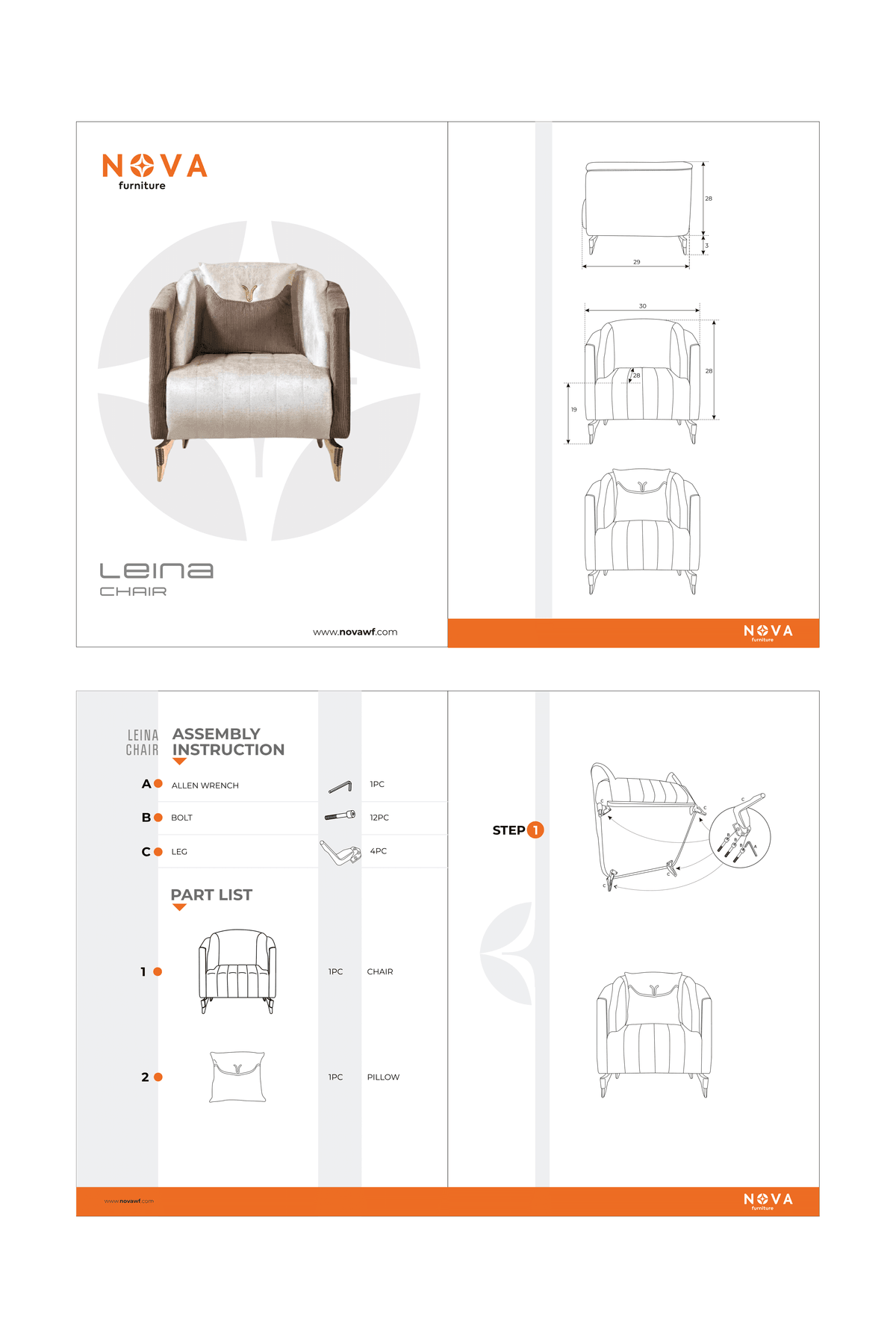 Avery Silver Gray Velvet Sofa and Loveseat set main view