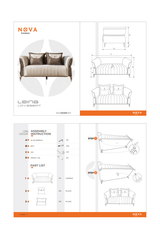 Avery Silver Gray Velvet Sofa and Loveseat set main view