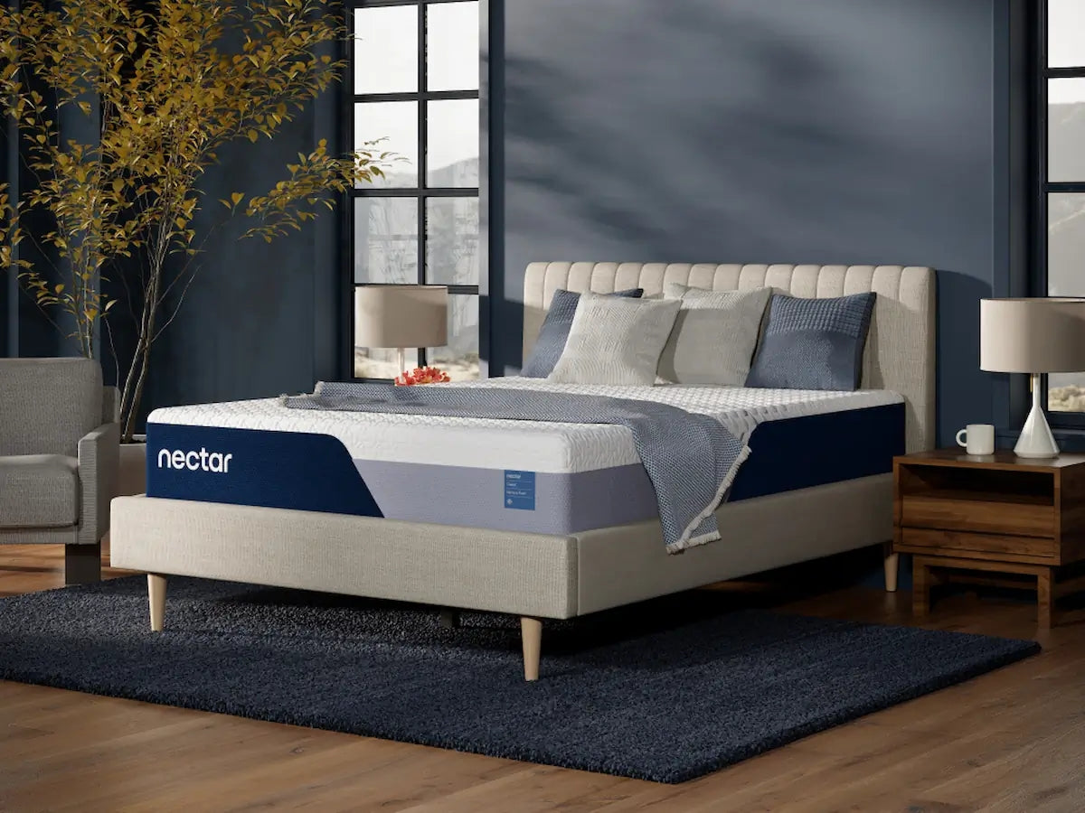 Nectar mattress folded for shipping