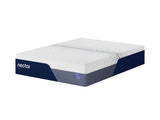 Nectar Luxe Memory Foam 5.1 full mattress top close-up showing layers