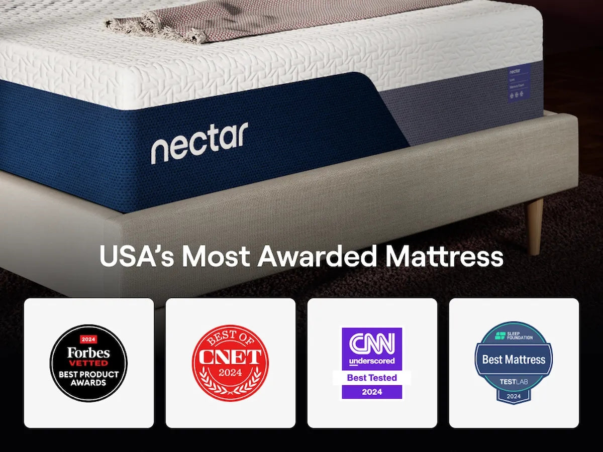 Nectar mattress packaging in a box
