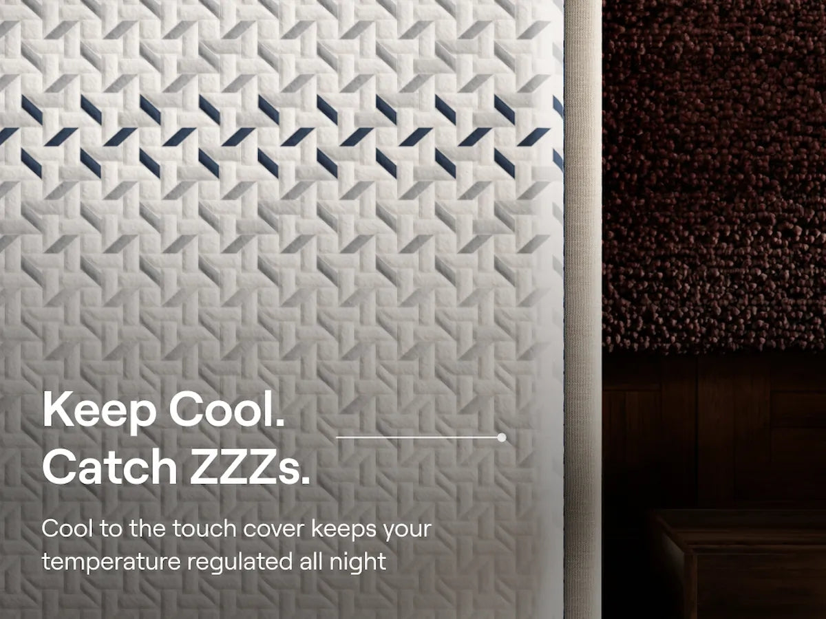 Nectar Luxe Memory Foam 5.1 mattress stretched out fully expanded