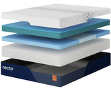 Cross-section layers of Nectar Ultra Memory Foam mattress