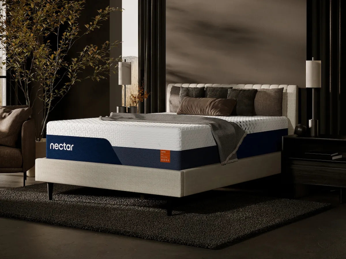 Nectar Ultra Memory Foam mattress laying flat
