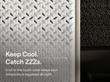 Nectar Ultra Memory Foam mattress fully expanded on frame